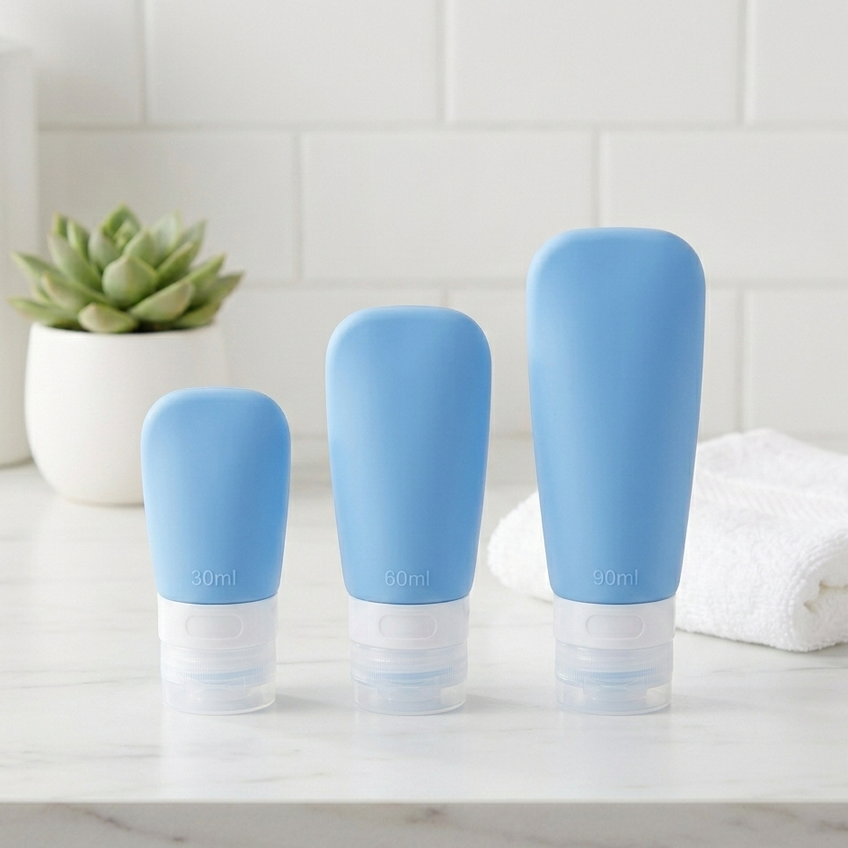 Pack de 3 Botellas Pro-Travel: Flexibilidad y Orden en Movimiento