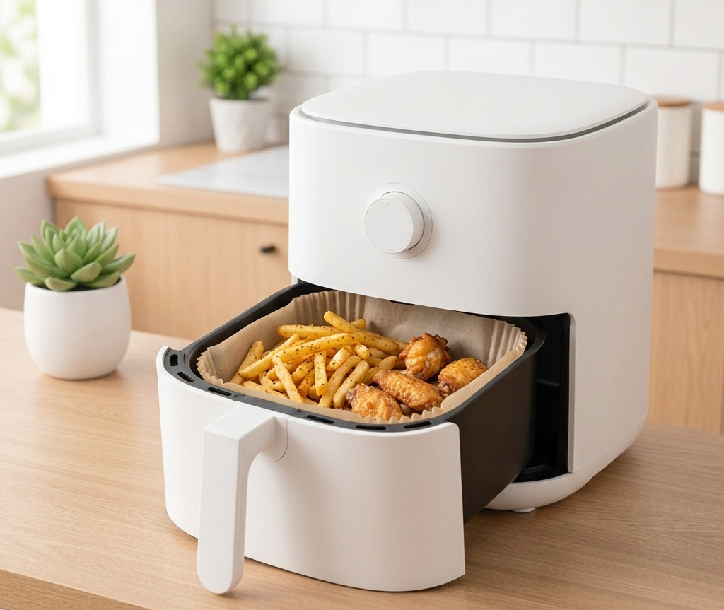 Protectores Eco-Clean para Air Fryer (Pack 50 unidades - Diseño cuadrado)