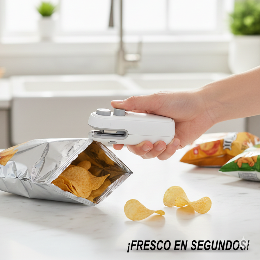 Mini sellador de bolsas térmico