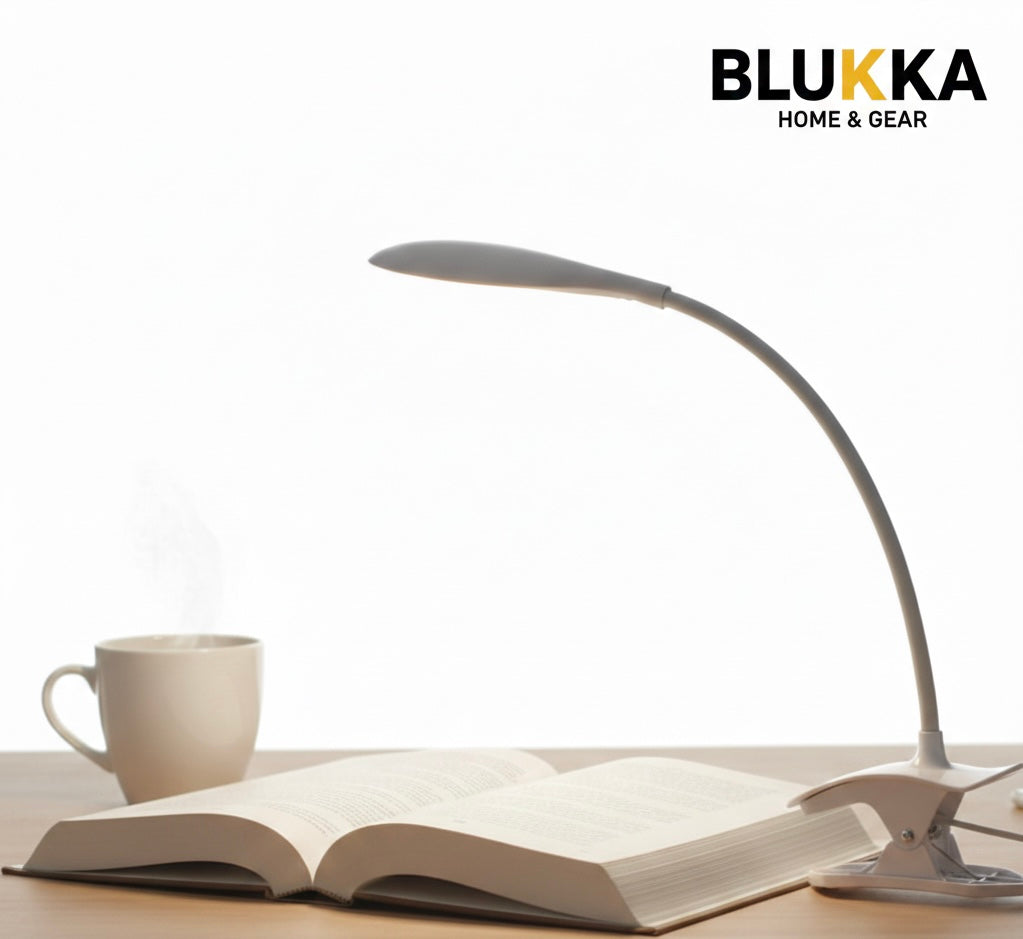 FLEXI-LIGHT: Lámpara LED Ultra-Flexible con Clip de Agarre
