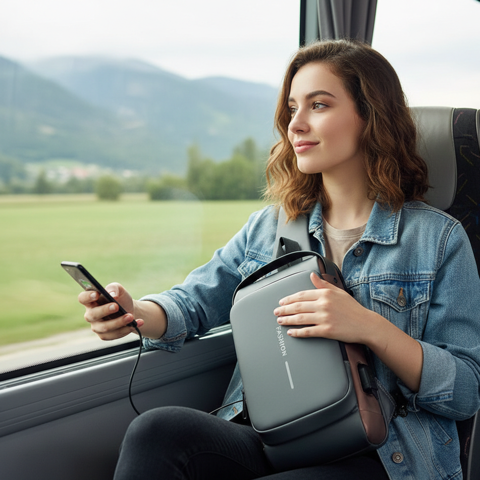 Urban Stealth Bandolera | Seguridad Antirrobo & Tech Gear