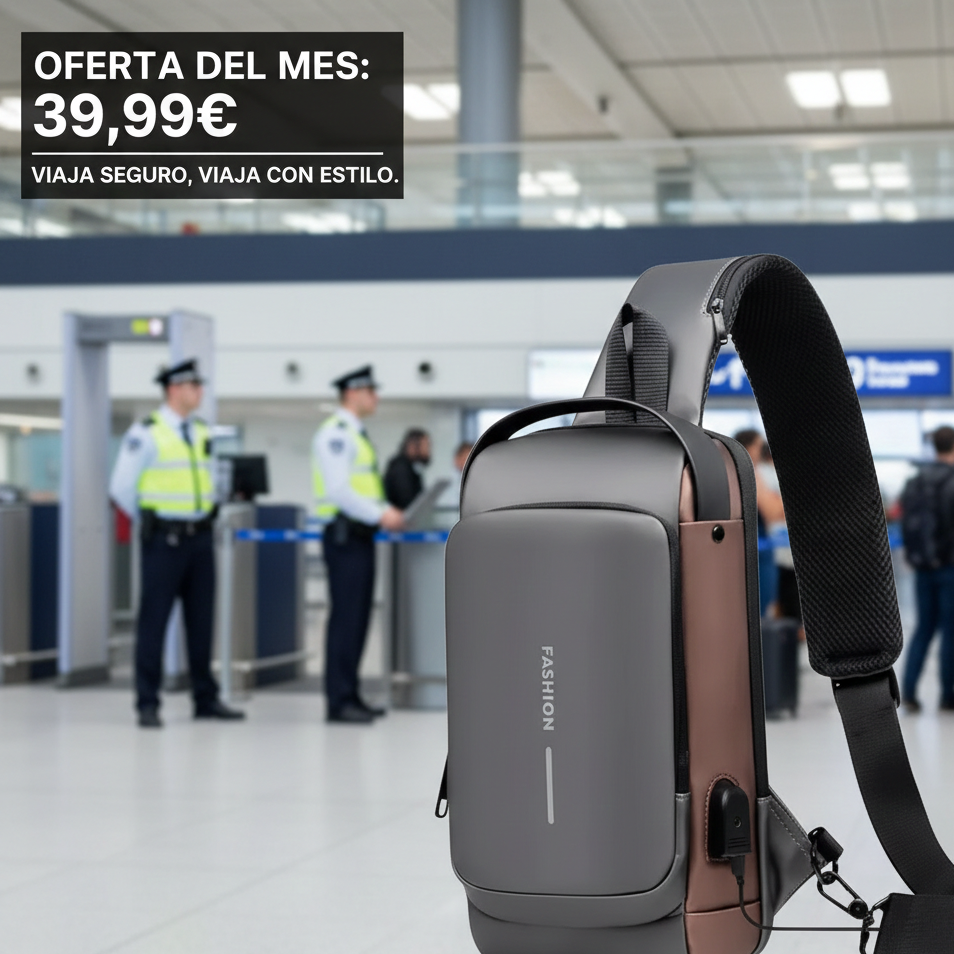 Urban Stealth Bandolera | Seguridad Antirrobo & Tech Gear