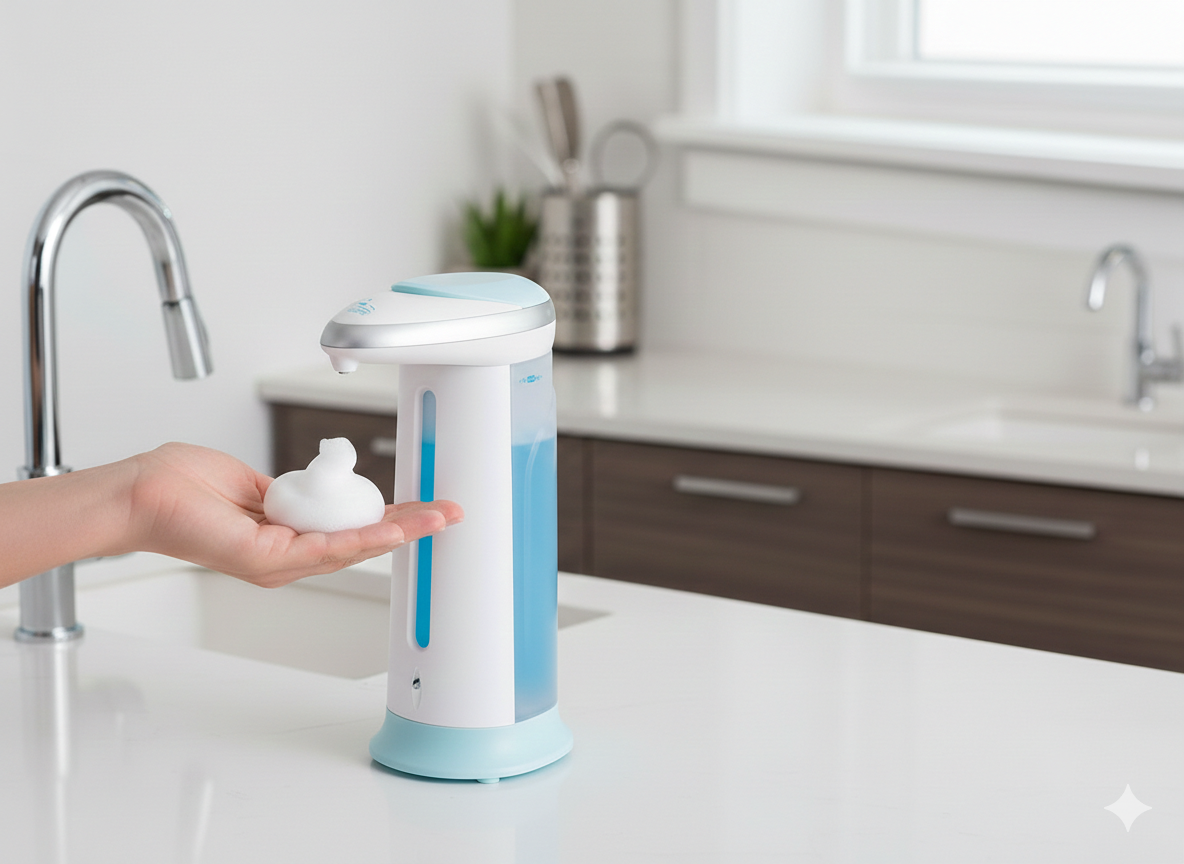 Dispensador Automático de Jabón Inteligente