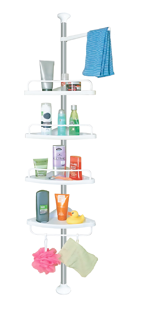 Estantería extensible para baño