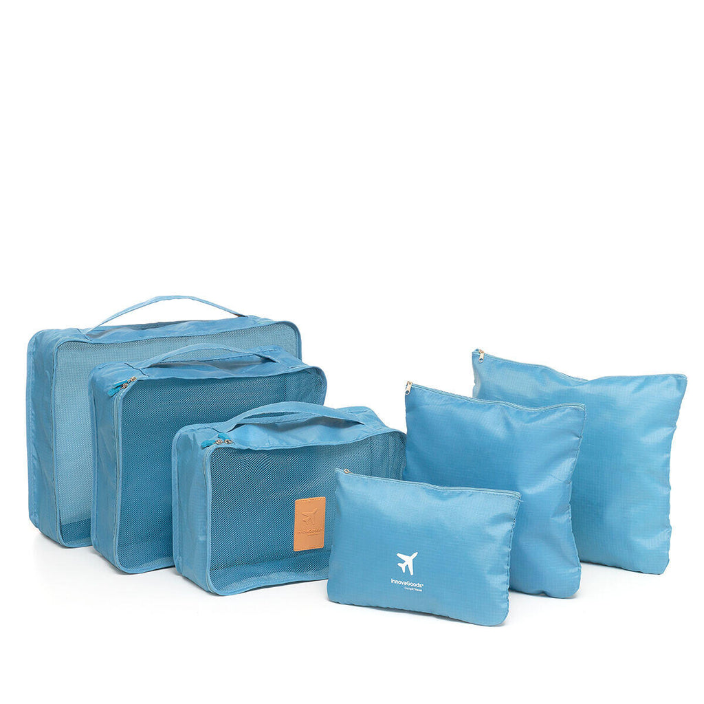 Set de Bolsas Organizadoras para Maleta (6 Piezas)