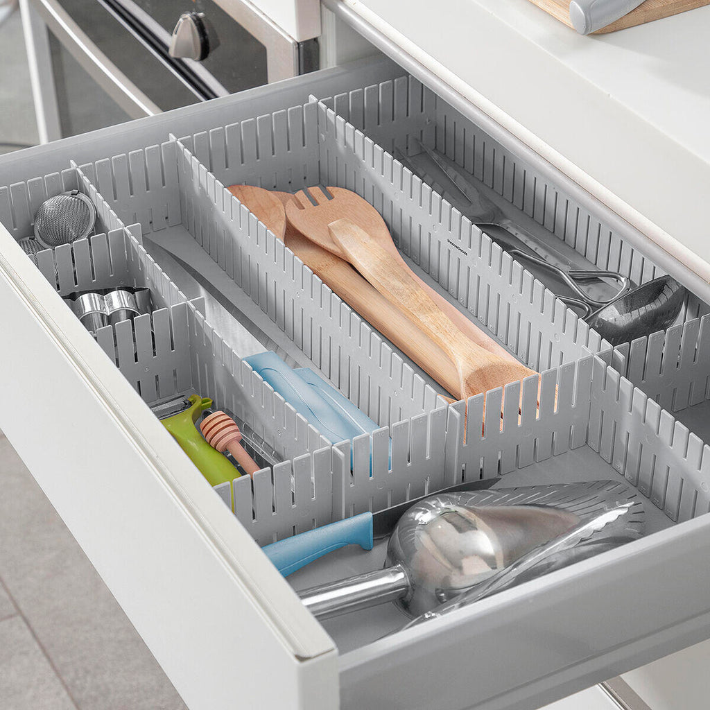 Organizador de Cajones Ajustable Condor (16 Piezas) – Divisores Recortables