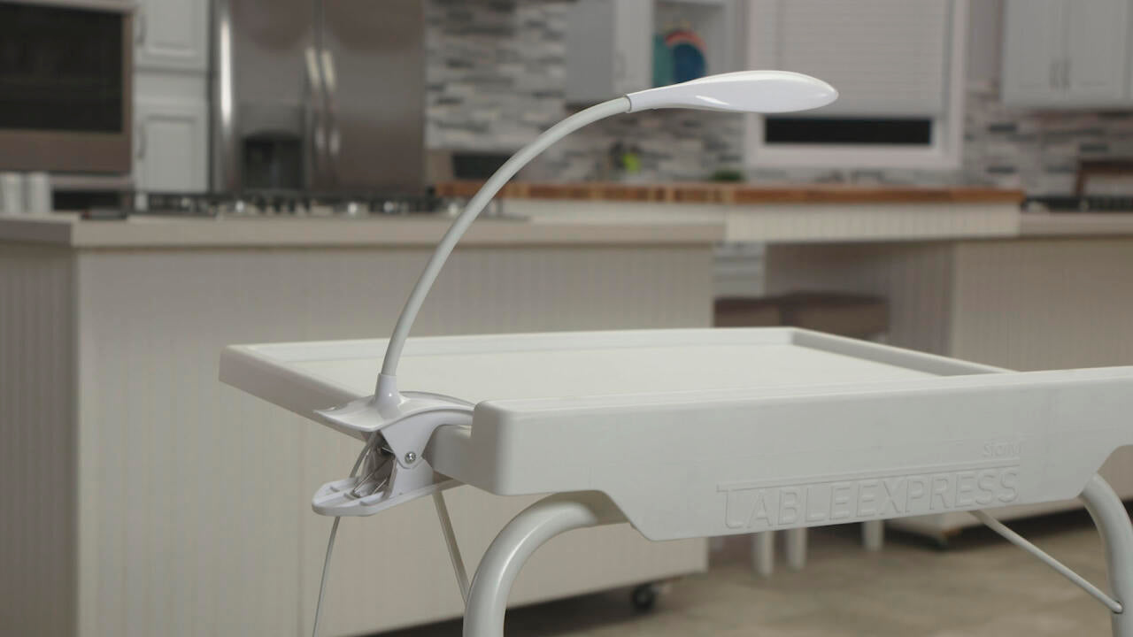 FLEXI-LIGHT: Lámpara LED Ultra-Flexible con Clip de Agarre