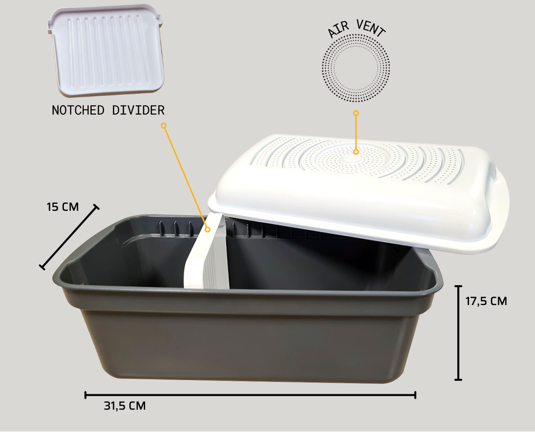 Contenedor Pro-Fresh: Tecnología Moisture-Control