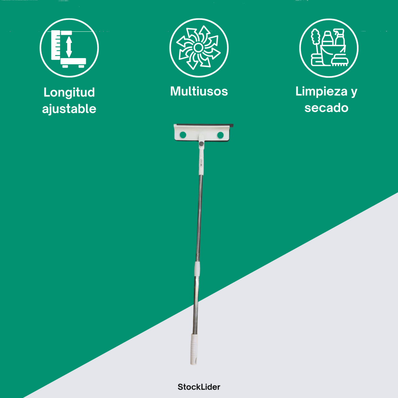 Mopa limpiacristales multifunción