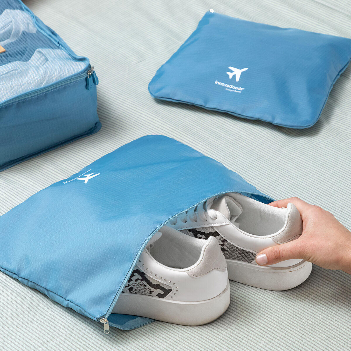 Set de Bolsas Organizadoras para Maleta (6 Piezas)