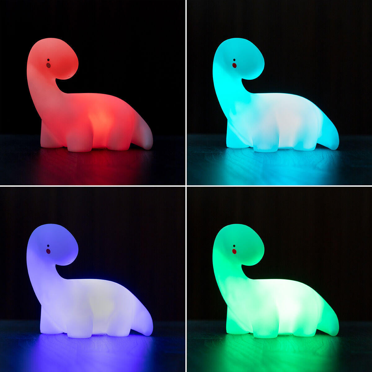 Lightosaurus – Lámpara Dinosaurio LED Multicolor Infantil