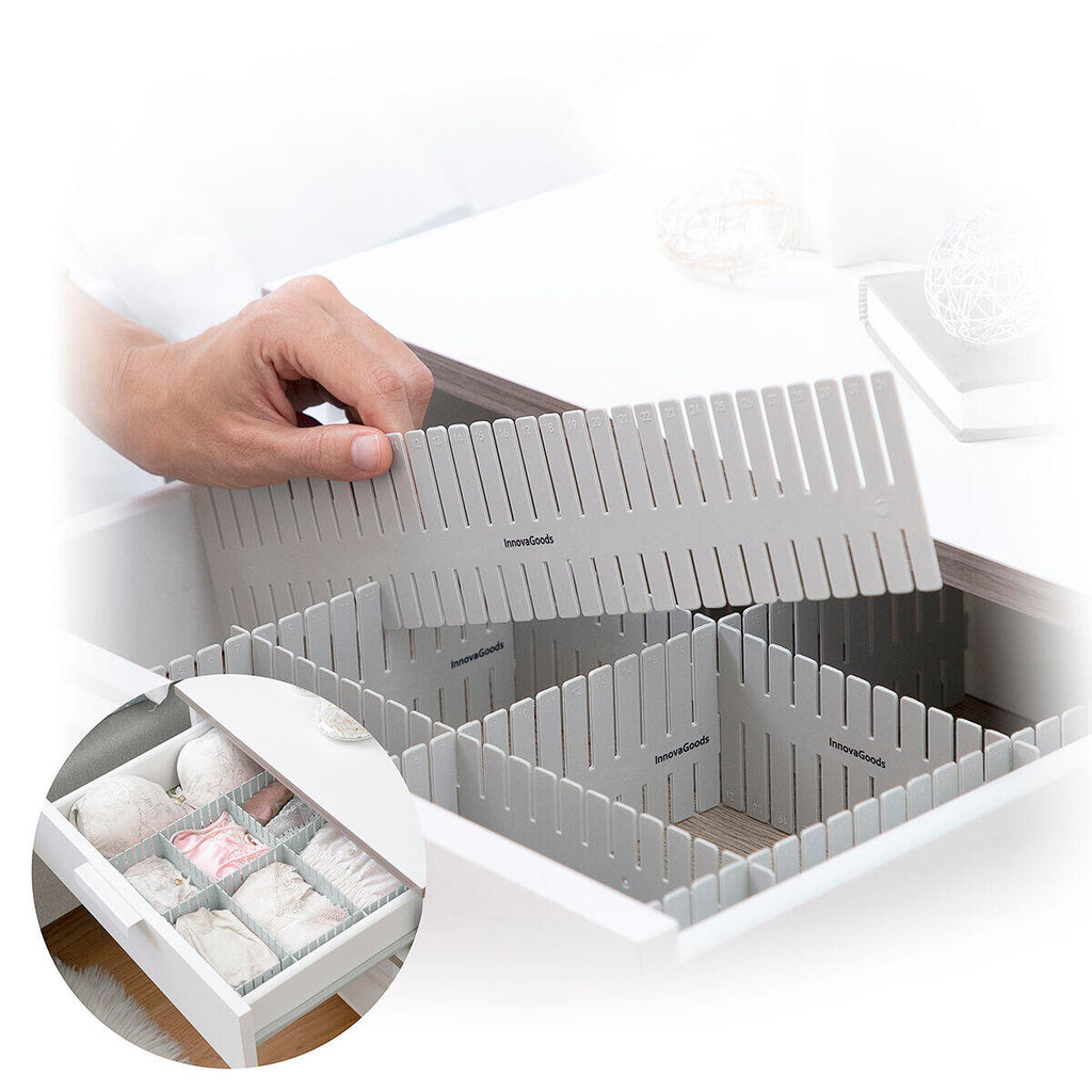 Organizador de Cajones Ajustable Condor (16 Piezas) – Divisores Recortables