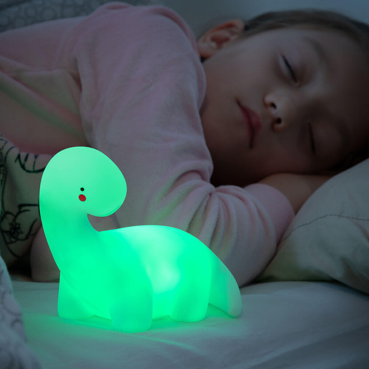 Lightosaurus – Lámpara Dinosaurio LED Multicolor Infantil
