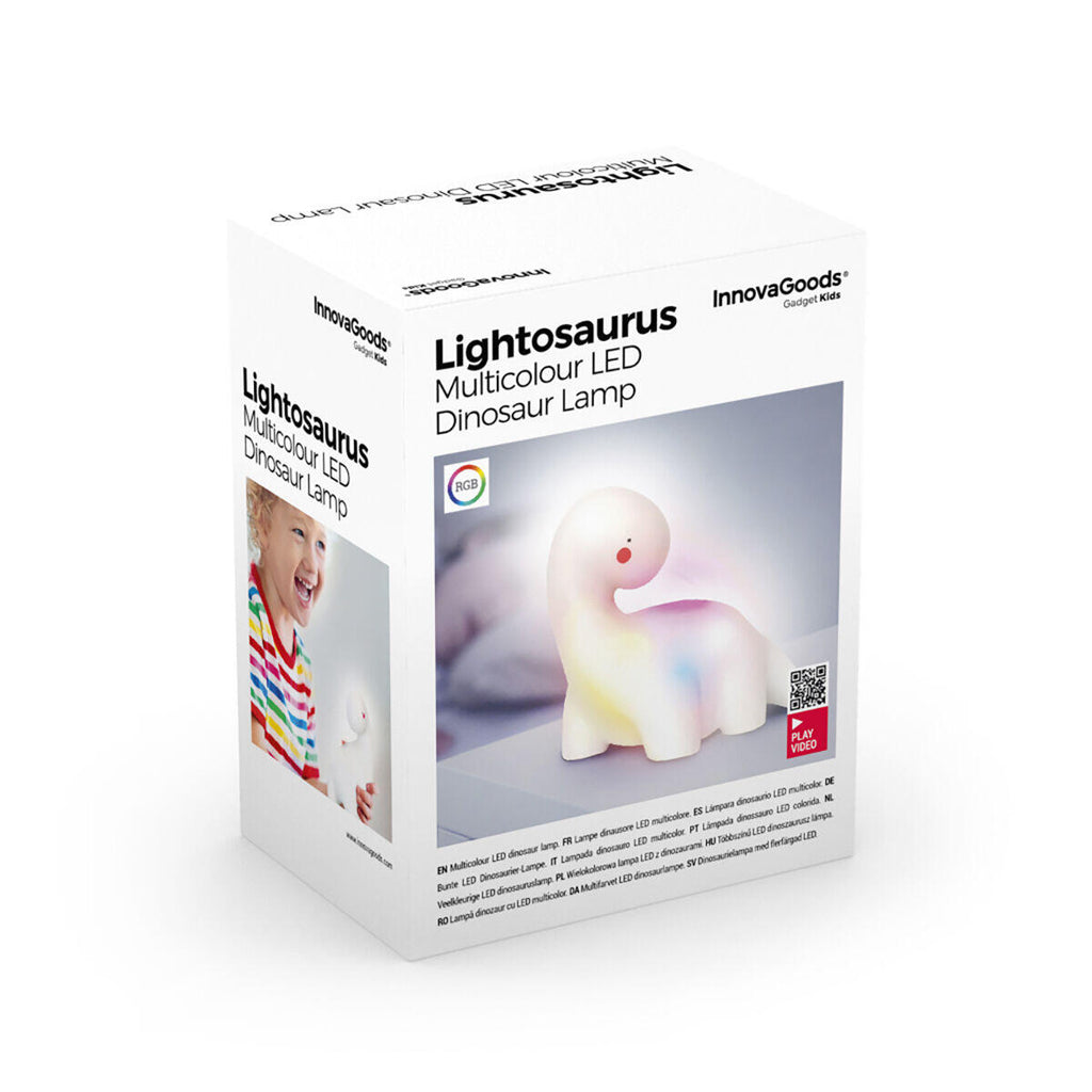 Lightosaurus – Lámpara Dinosaurio LED Multicolor Infantil