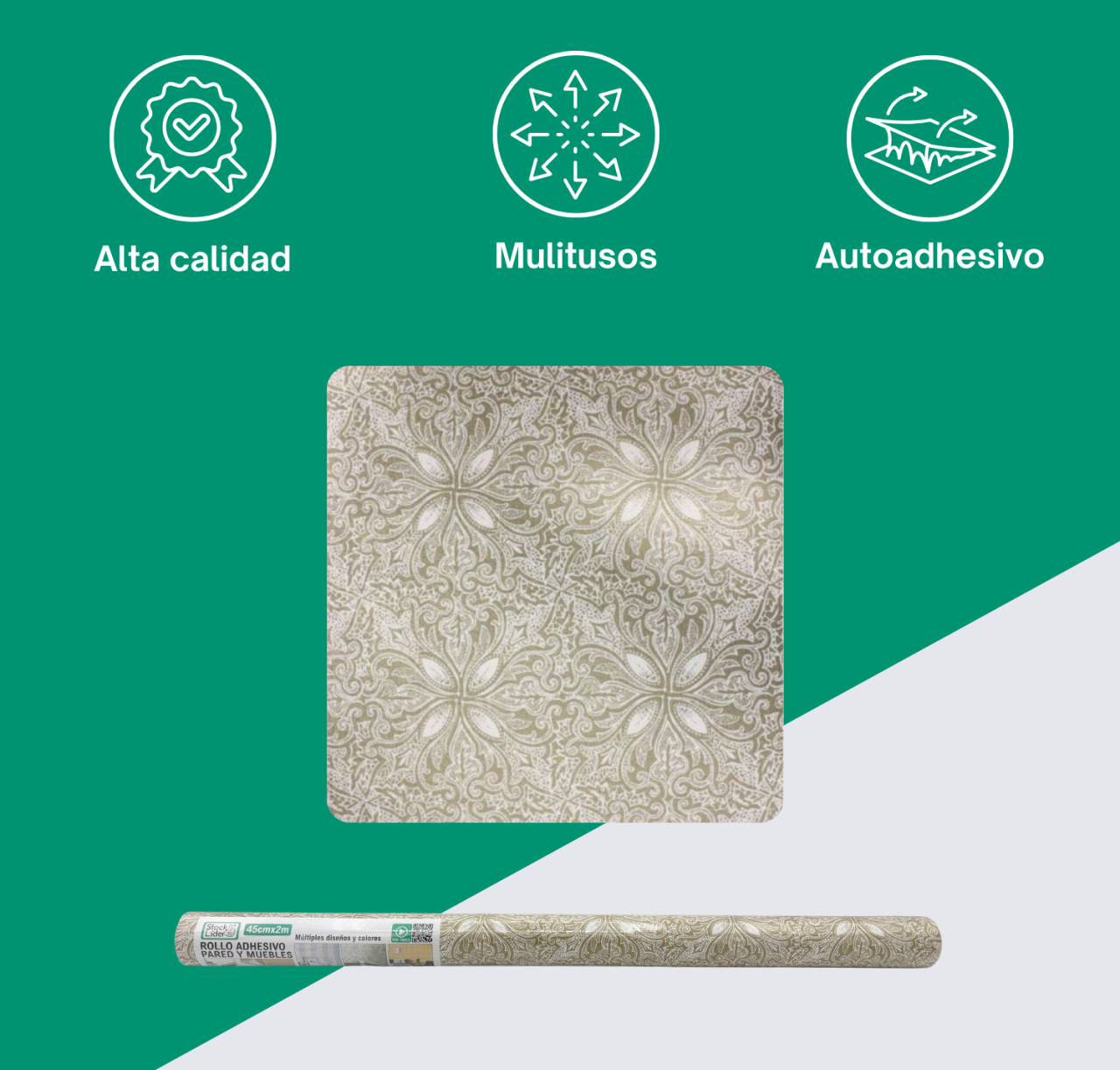 BLUKKA Wrap – Rollo Adhesivo Decorativo "Edición Mosaic"