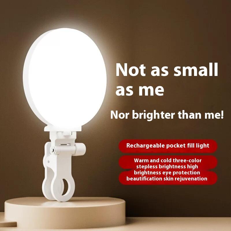 Luz de Relleno para Móvil – Iluminación Portátil para Fotos y Vídeos