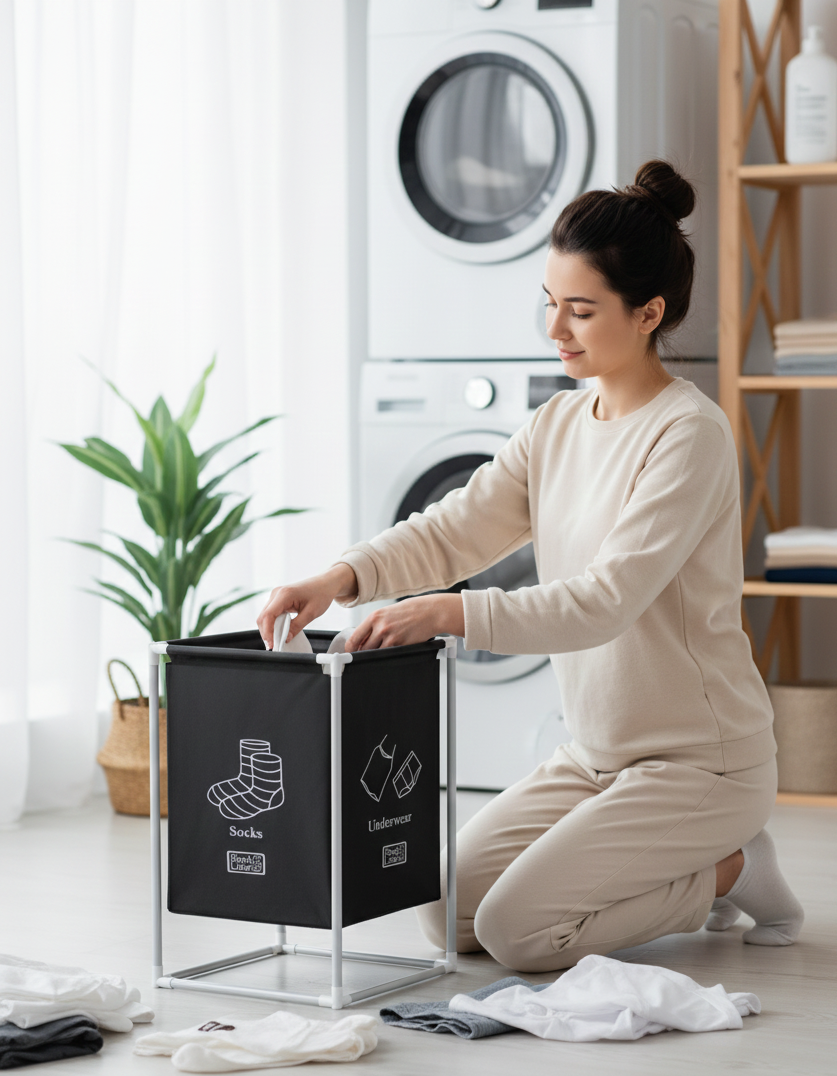 Cesto de lavandería